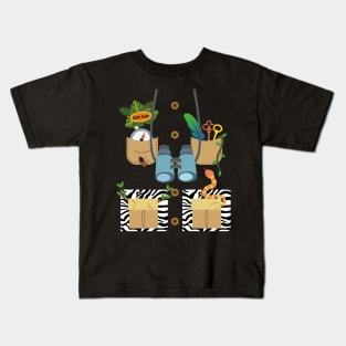 Safari Jungle Explorer DIY Zookeeper Costume for Kids  Gift Kids T-Shirt